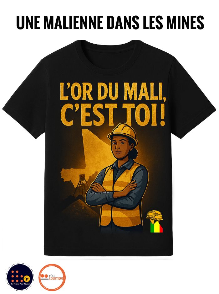 T-Shirt Un Malien dans les Mines (3)