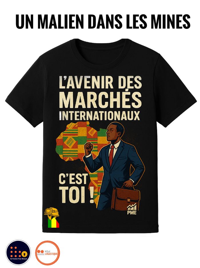 T-Shirt Un Malien dans les Mines
