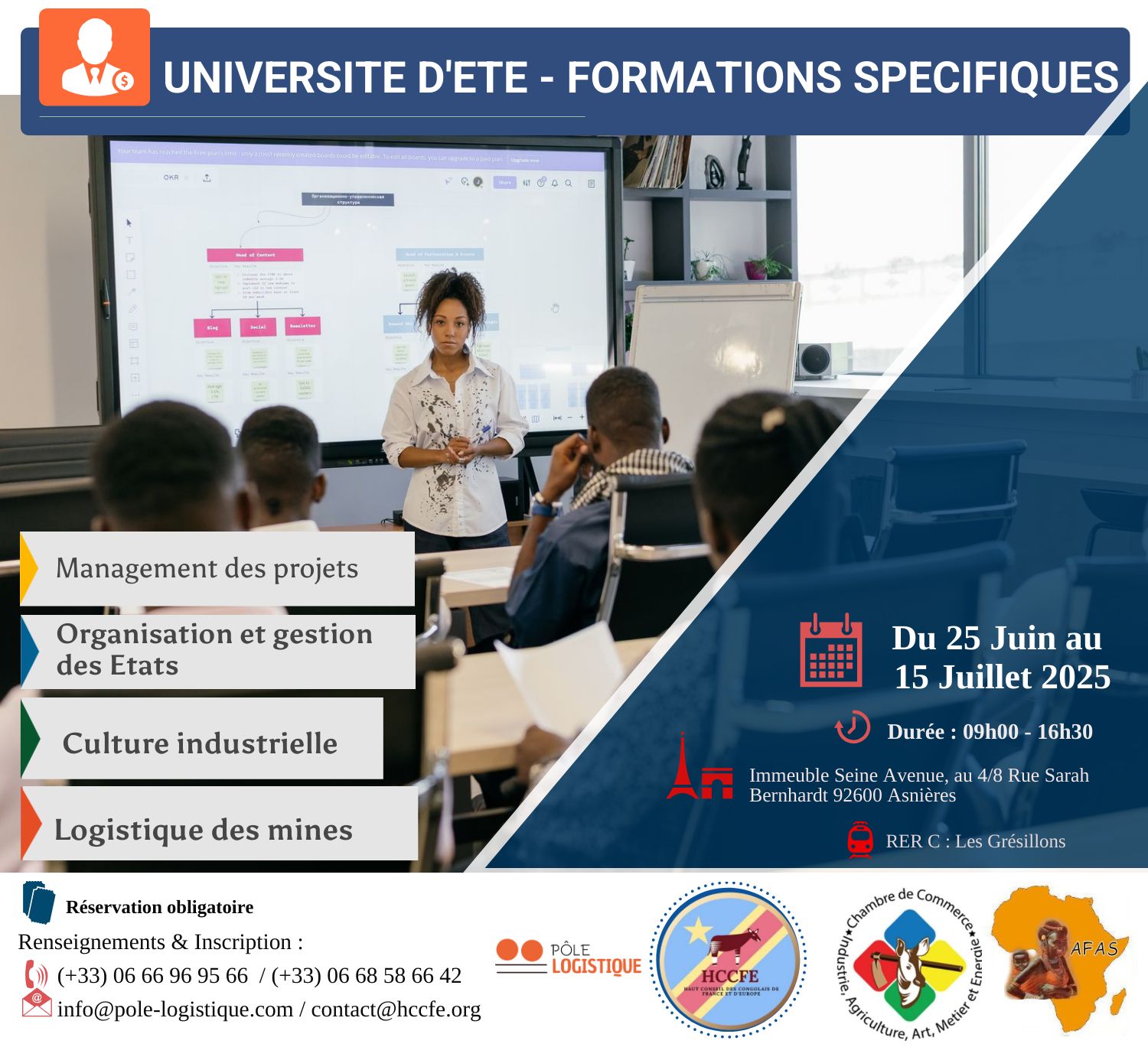 AFFICHE FORMATIONS